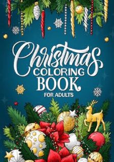 Ebook❤️ FREE OF CHARGE!⚡️ Christmas Coloring Book for Adults: Whimsical Holiday Scenes for