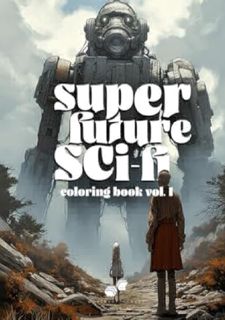 [PDF]❤️READ Online❤️ SUPER FUTURE SCI-FI: Vol. 1: A coloring book for adults that brings