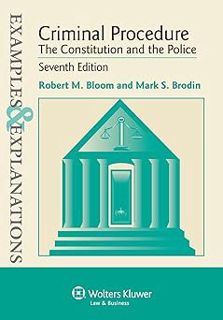 FOR FREE â¤ï¸PDFâš¡ï¸ Examples & Explanation: Criminal Procedure Constitution & Police, Seventh E