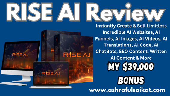 RISE AI Review - Create And Sell High-Quality Done For You AI Content (RISE AI App By Art Flair)