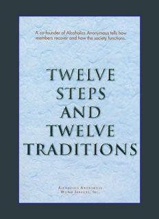 Epub Kndle Twelve Steps and Twelve Traditions     Paperback – February 10, 2002