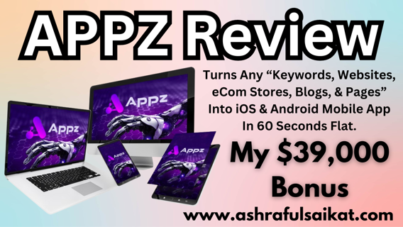 APPZ Review - Create iOS & Android Mobile App (Appz By Seyi Adeleke)