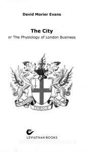 Download [EPUB] The city or the pyisiology of London business