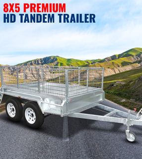 Exploring the Versatility of an 8x5 Single Axle Trailer