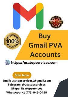 Buy Gmail Accounts — Old Or New, 100% PVA Verified in 2025