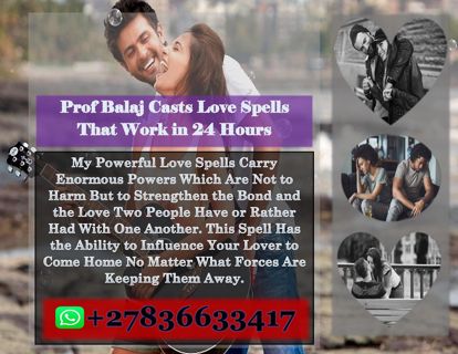 Real Love Spells Magic: How to Cast a Love Spell With 100% Proven Results (WhatsApp: +27836633417)