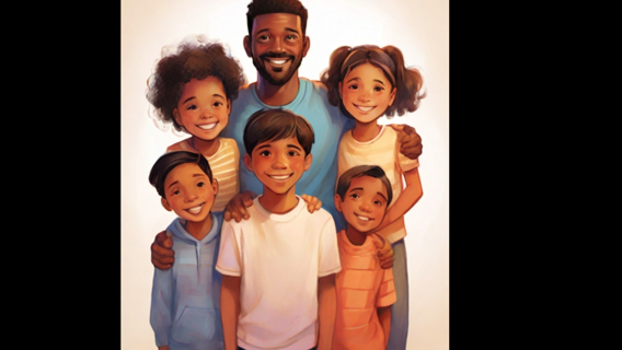 David's Inspirational Journey as a Single Father of Five