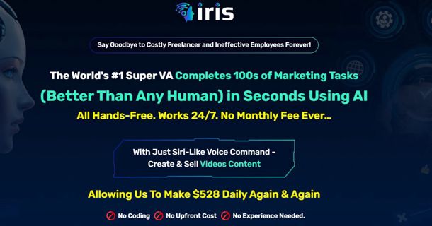 IRIS Review: Performs hundreds of marketing tasks in seconds using AI.