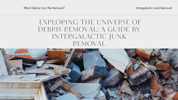 What types of debris can be removed by a debris removal company in Peoria?