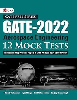 R.E.A.D [Book] GATE 2022 - Aerospace Engineering - 12 Mock Tests by Biplab Sadhukhan (Author),Iqbal