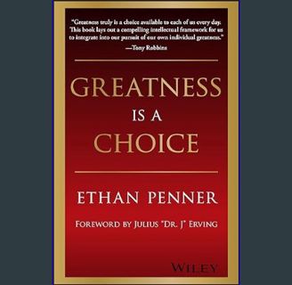 EBOOK [PDF] Greatness Is a Choice     Hardcover – October 31, 2023