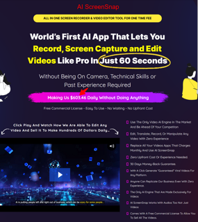 AI ScreenSnap Review: All-in-One Screen Recorder & Video Editor Tool!