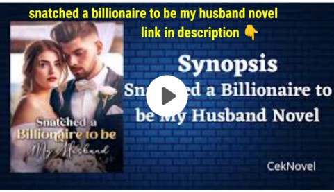 Snatched a Billionaire to be My Husband Novel Cora and Byron pdf free download
