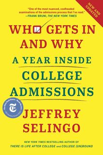 [Download] PDF Who Gets In and Why: A Year Inside College Admissions download