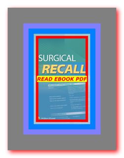 BOOKS Â» Surgical Recall (Lippincott Connect) Read @book ePub by Lorne H. Blackbourne