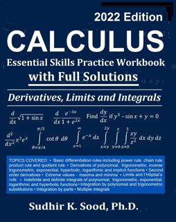 ^^[download p.d.f]^^ Calculus  Essential Skills Practice Workbook with Full Solutions - Derivative
