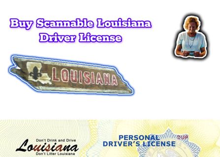 Louisiana fake driver license for sale