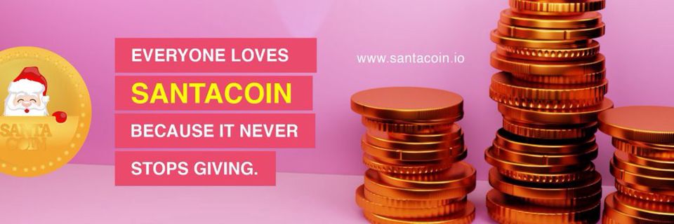 Santa Coin is a hyper-deflationary cryptocurrency that aims to cause reflection