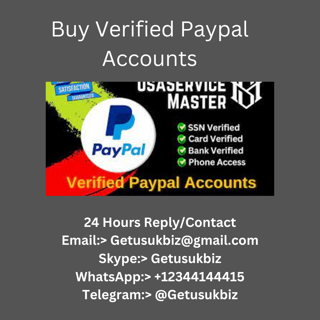 Buy Verified Paypal Accounts Old And New