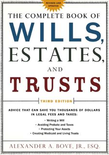 READ B.O.O.K The Complete Book of Wills, Estates & Trusts: Advice that Can Save You Thousands of