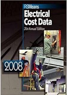RSMeans Electrical Cost Data 2008 by 127.40127.40 List: 149.95149.95