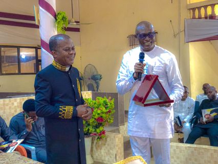 APOSTLE ETA EDET HONOURS COMMISSIONER FOR WATER RESOURCES