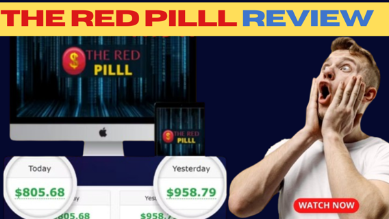 The Red Pilll Review : Passive Income Machine / 805 $ Daily