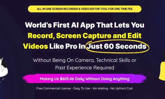 AI ScreenSnap Review: AI App That Edit, Translate, Record, Or Manipulate Any Video.