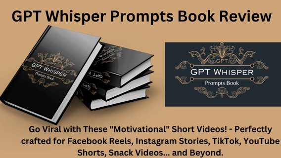 GPT Whisper Prompts Book Review