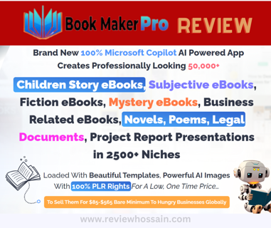 BookMaker Pro Review – Beautiful Templates, Powerful AI Images