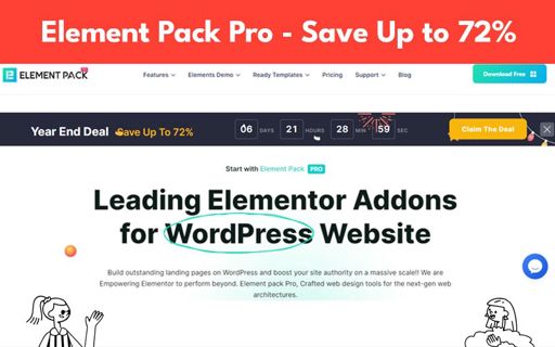 Element Pack Pro Review (2024): Add-ons for Elementor
