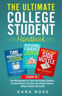 ( PDF)- READ The Ultimate College Student Handbook  3 In 1 - Time Management For Teens And College