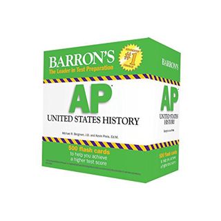 Get [EBOOK EPUB KINDLE PDF] AP US History Flash Cards (Barron's AP) by  Michael R. Bergman J.D. &  K
