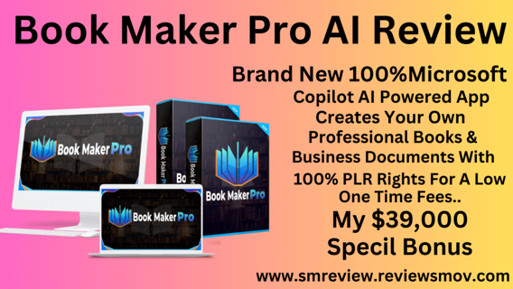 BookMaker Pro Review – Create eBooks & Documents In 59 Sec!