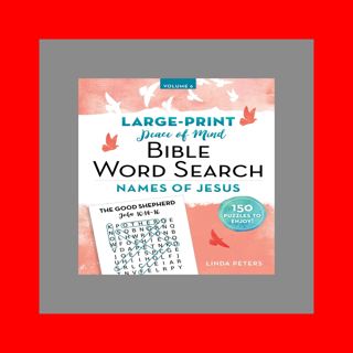 READDOWNLOAD@ Peace of Mind Bible Word Search Names of Jesus (Download Ebook) BY Linda Pet
