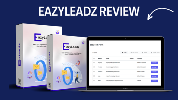 EazyLeadz Review – Monetize 1000+ Engaged Buyers