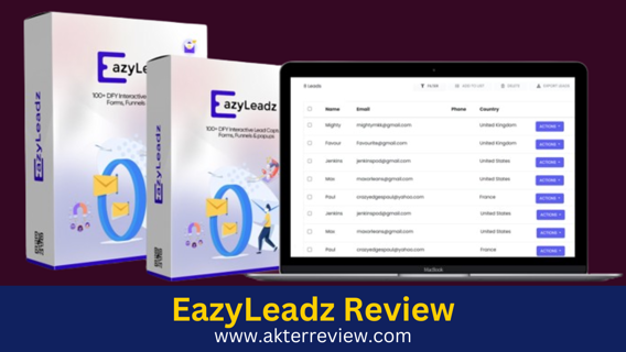 EazyLeadz Review – Passive Online Income & Daily ChaChing Alerts In 2024