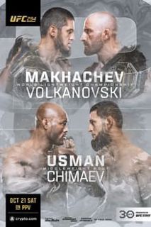 FIGHT@!.UFC 294 Makhachev vs Volknovski FIGHT LIVE ON BOXING 21 October 2023