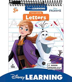 VIEW [PDF EBOOK EPUB KINDLE] Disney Learning Frozen 2 Trace With Me Letters Tracing Books for Kids A