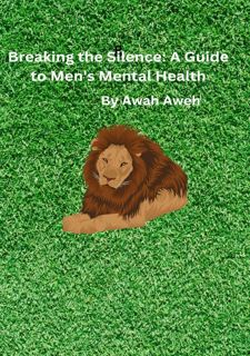 READ B.O.O.K Breaking the Silence: A Guide to Men's Mental Health