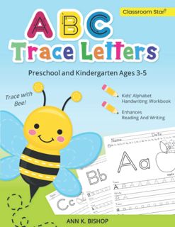 ^^P.D.F_EPUB^^ Trace ABC Letters  Kid's Alphabet Handwriting Practice Workbook for Preschool and K