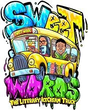 R.E.A.D Book (Choice Award) Sweet Words The Literary IceCream Truck Coloring & Activity Book