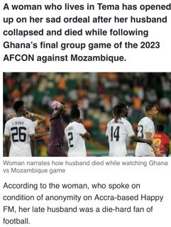 One of the sad causes of the blackstars exit from the Afcon