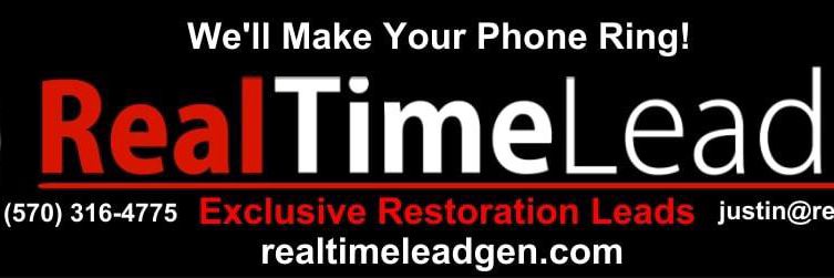 Real Time Lead Gen | Water Damage Leads