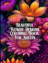 READ BOOK (Award Winners) Beautiful Floral Desing Mandala Coloring Book for Adult, Floral