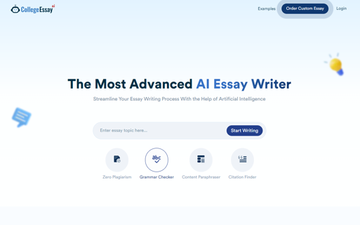 In what ways can CollegeEssay.org AI Essay Writer assist in refining my writing style?