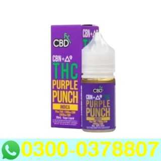 CBN + Delta-9 THC Vape Juice Purple Punch In Gujranwala\\03000-378807 | Online Shop