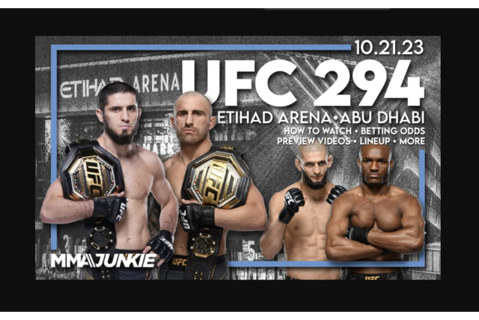 WATCH UFC 294 Full Fight Live Free