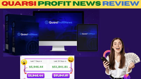 ProfitNews Review : Website Income Guarantees $4,500 Every Day