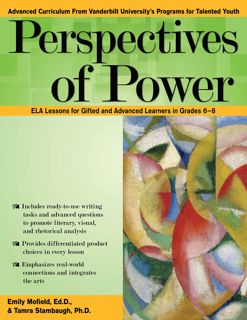 [download]_p.d.f Perspectives of Power  ELA Lessons for Gifted and Advanced Learners in Grades 6Ã¢